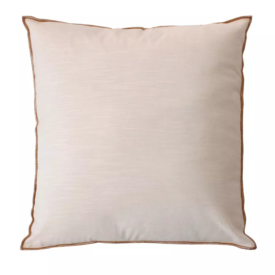 Coussin carré (40 cm) Vegetalis uni Ecru 5