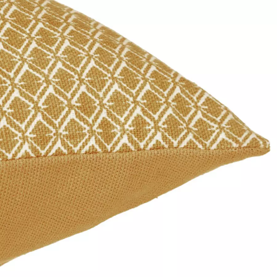 Cojín rectangular  Otto Amarillo ocre 5