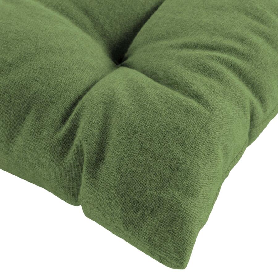 Cojín de silla de algodón reciclado Mistral Verde 4