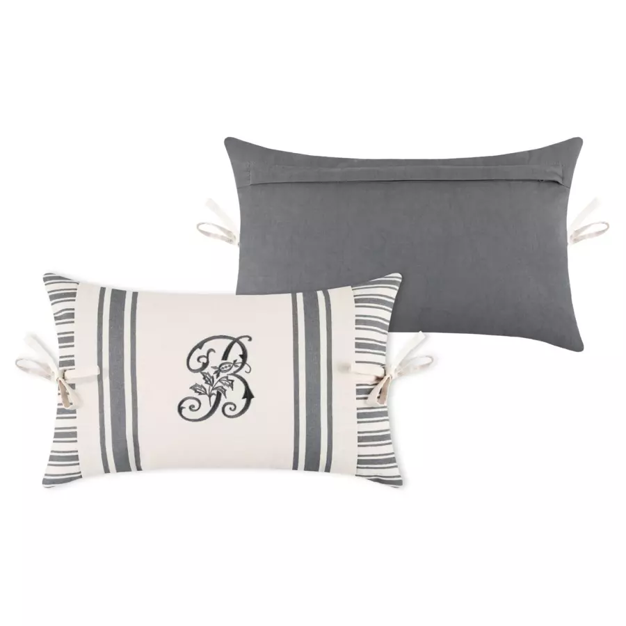 Coussin rectangulaire (50 cm) Bonnie Ecru 4