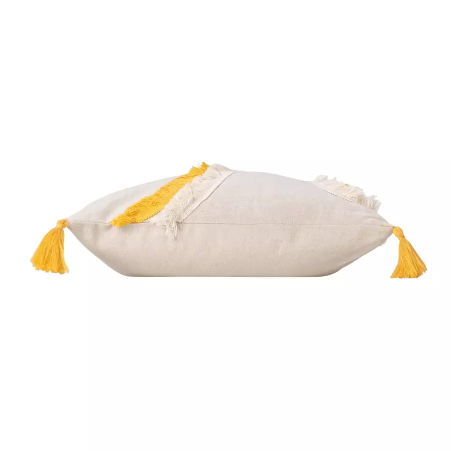 Coussin carré (40 cm) Malory Jaune 
