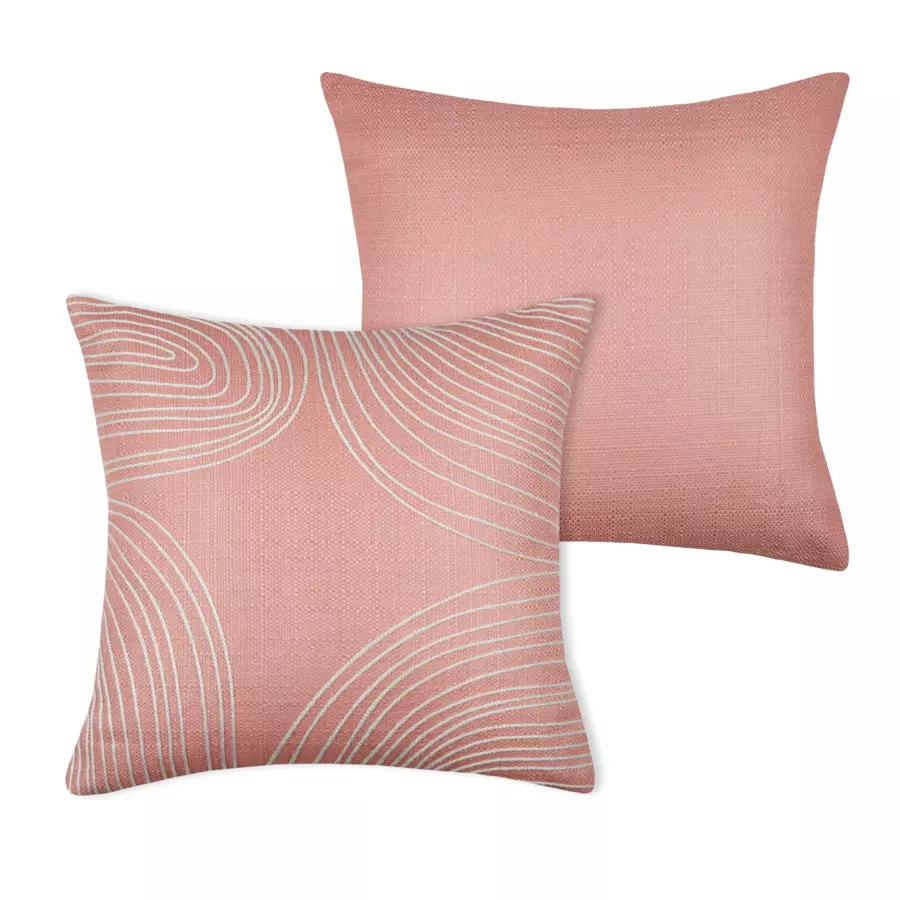 Coussin carré (40 cm) Thor Rouge marsala