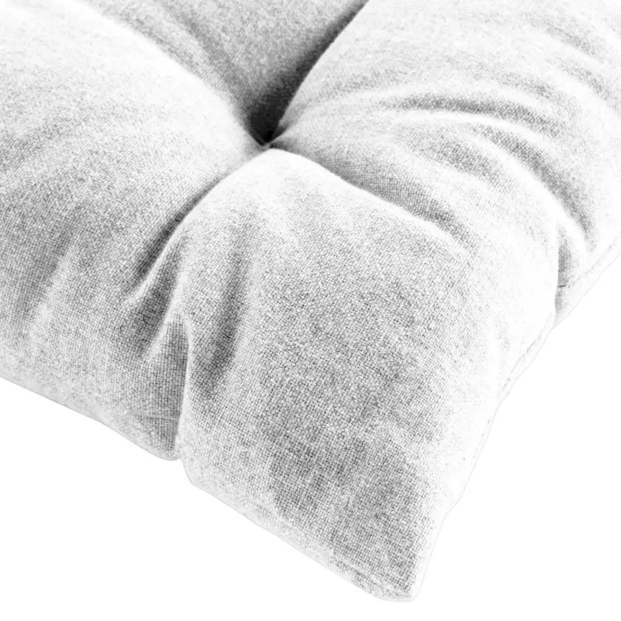 Cojín de silla de algodón reciclado Mistral Blanco 4