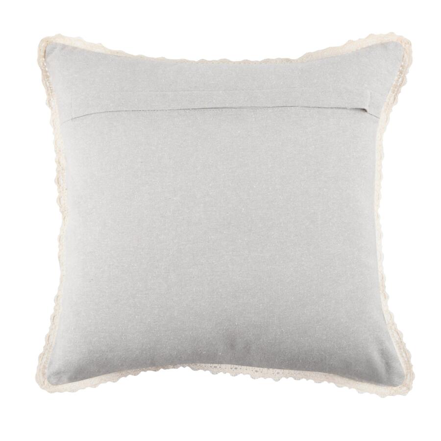 Coussin carré (40 cm) Berenice Taupe clair 5