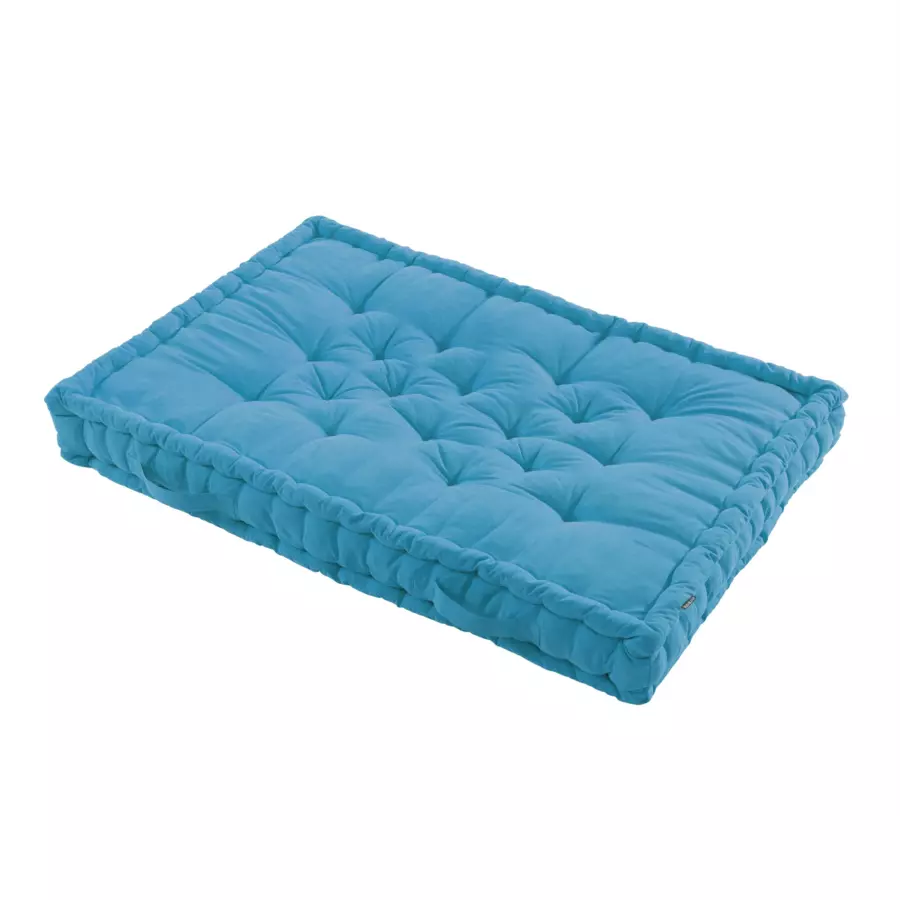 Matelas palette (L120 cm) Pixel Bleu turquoise 5