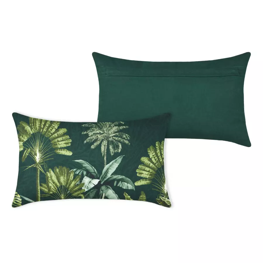 Coussin rectangulaire (50 cm) Topiary Vert 4