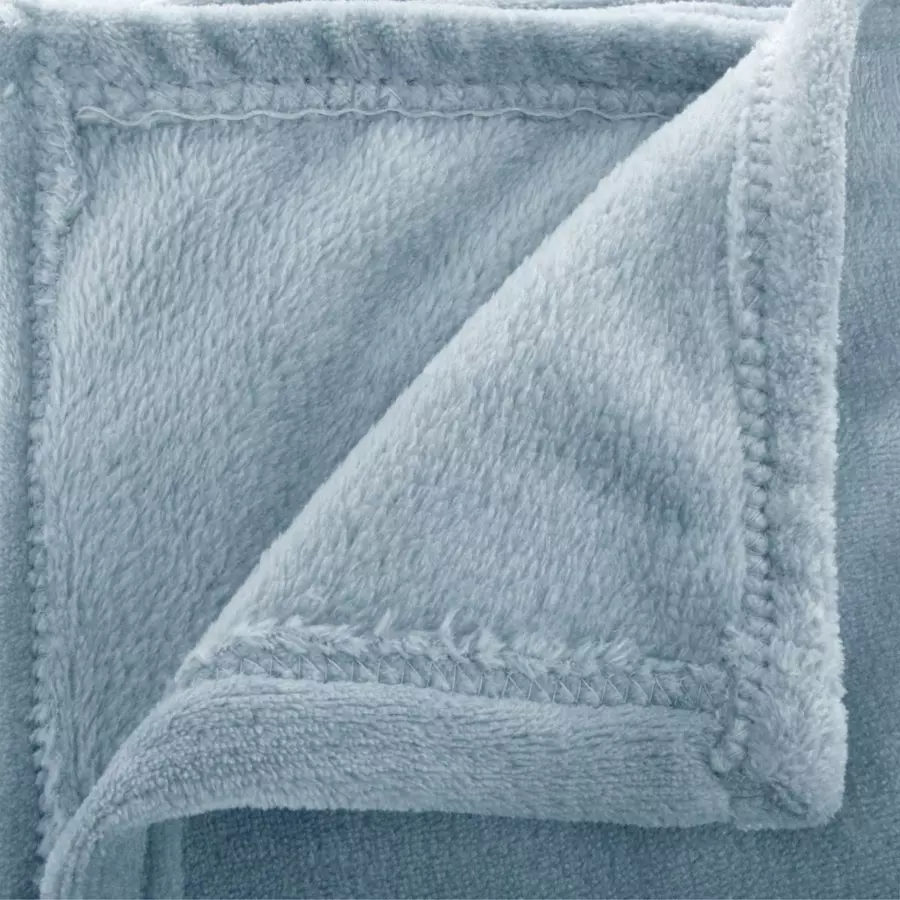 Manta suave (150 cm) Ternura flanel Azul tormenta 4