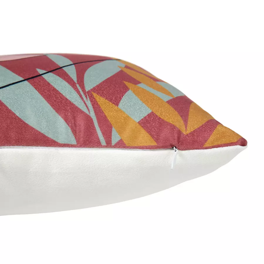 Housse de coussin carrée (40 cm) Visage Terracotta 4