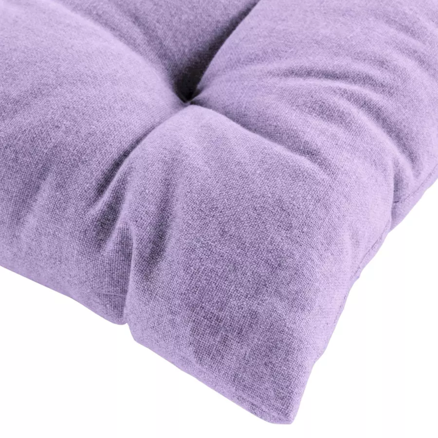 Cojín de silla de algodón reciclado Mistral Violeta lila 4
