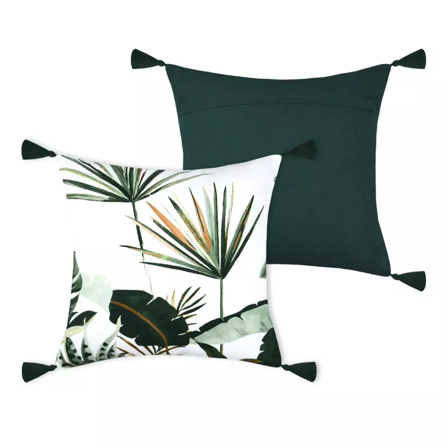 Coussin carré (40 cm) Topiary Multicolore 4
