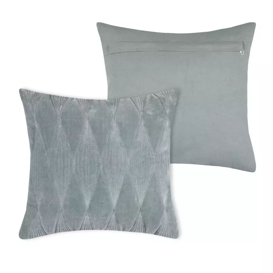 Coussin carré (40 cm) Naomie Vert jade