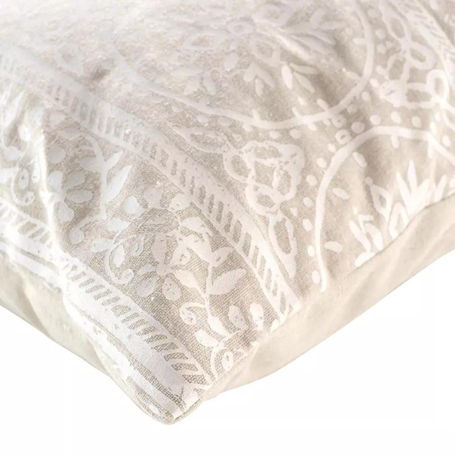 Cojín rectangular (60 cm) Isalina Blanco