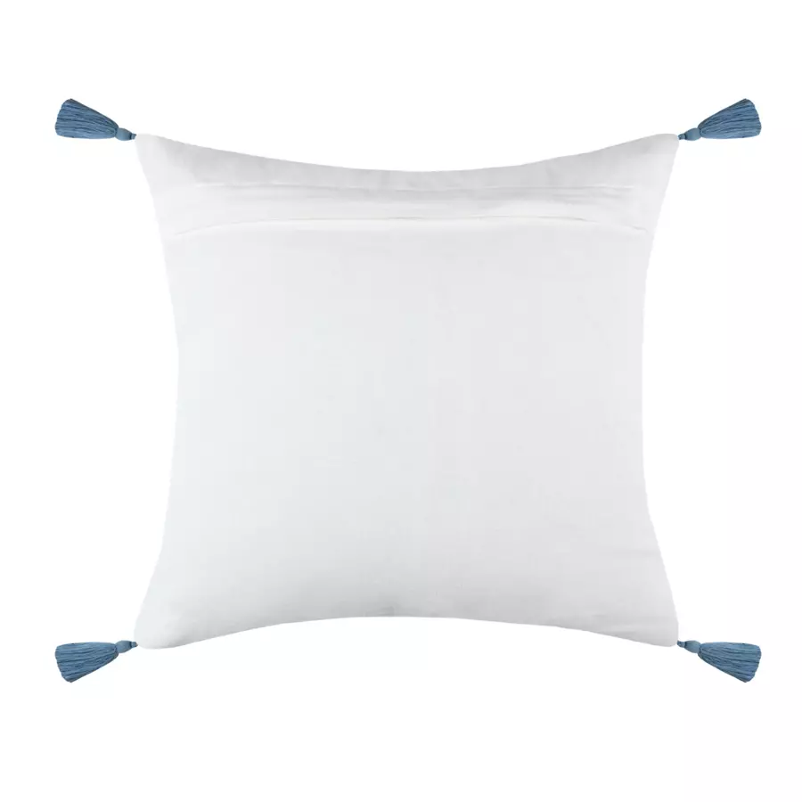 Coussin carré (40 cm) Julianne Bleu