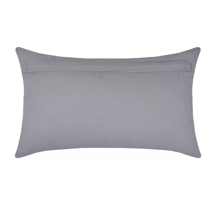 Cojín rectangular en algodón (50 cm) Cornouailles Gris