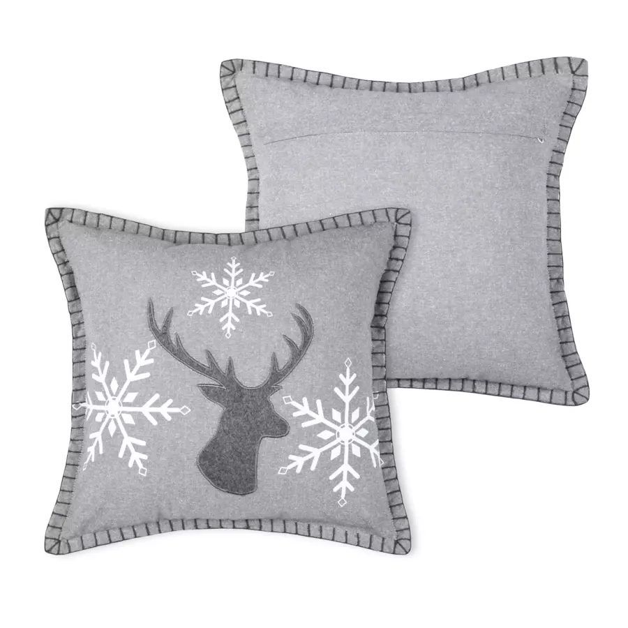 Coussin carré (40 cm) Arctik Gris 4