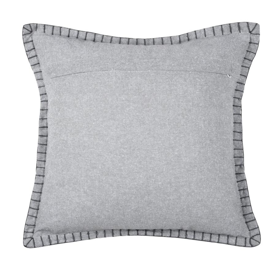Quadratisches Kissen (40 cm) Arctik Grau 5