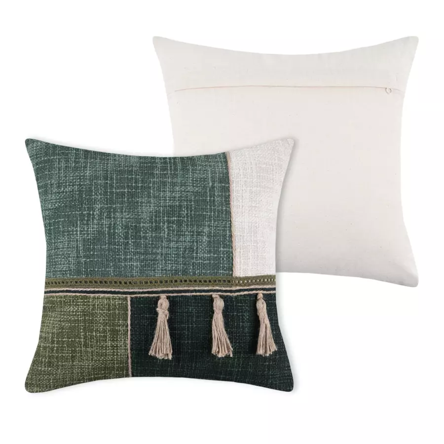 Coussin carré (40 cm) Vibes Vert 4