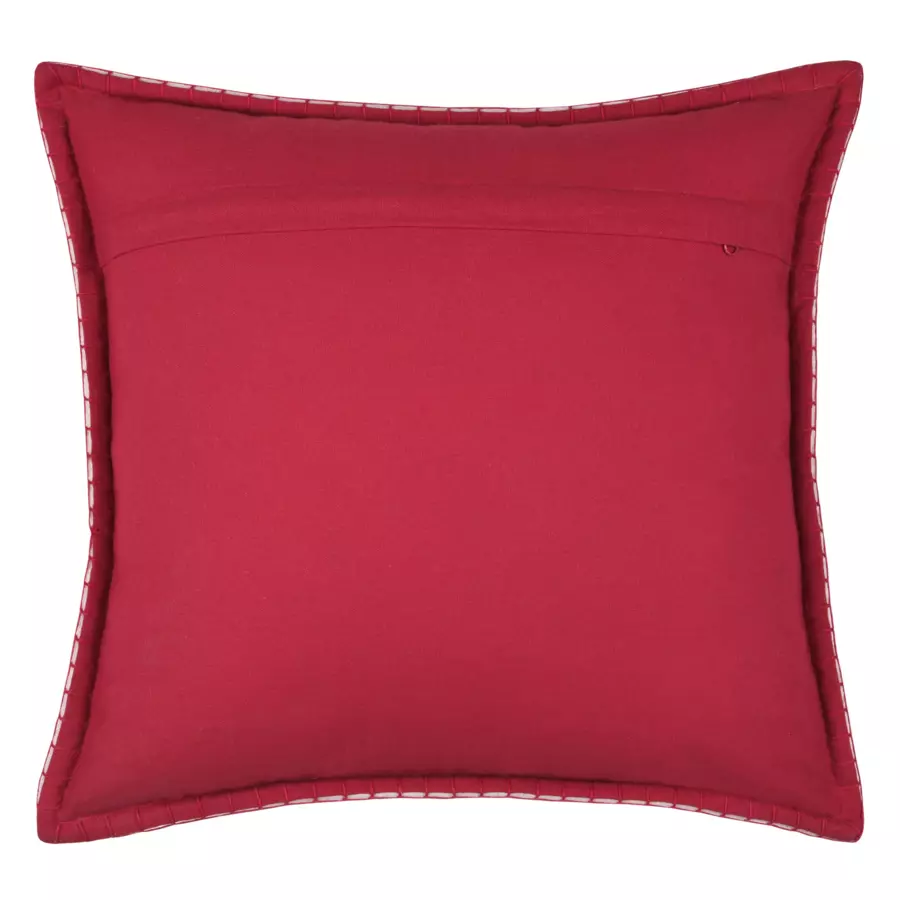 Coussin carré (40 cm) Malicieux Ecru 5