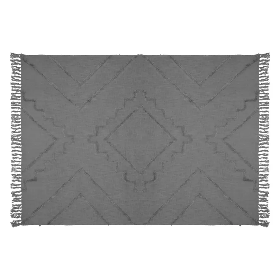Cobertor (180 cm) Inca Gris oscuro 5