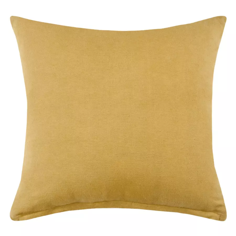 Coussin carré (40 cm) Bonifacio Jaune moutarde 5