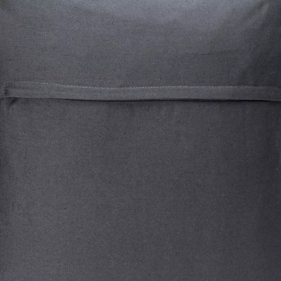 Coussin carré (38 cm) Datara Gris anthracite 5