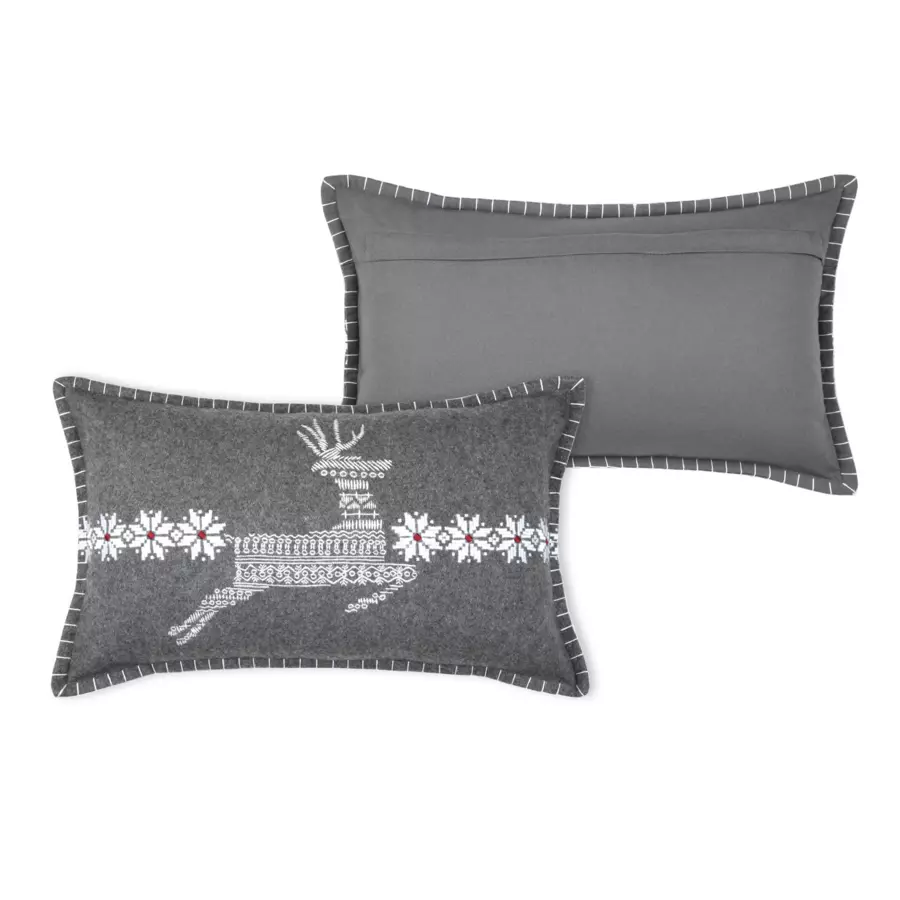 Coussin rectangulaire (50 cm) Arctik Gris anthracite 4