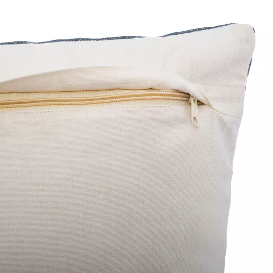 Housse de coussin carrée (40 cm) Etnik Bleue 4