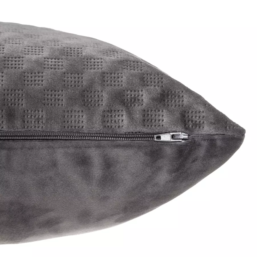 Coussin rectangulaire Dolce Gris foncé 4