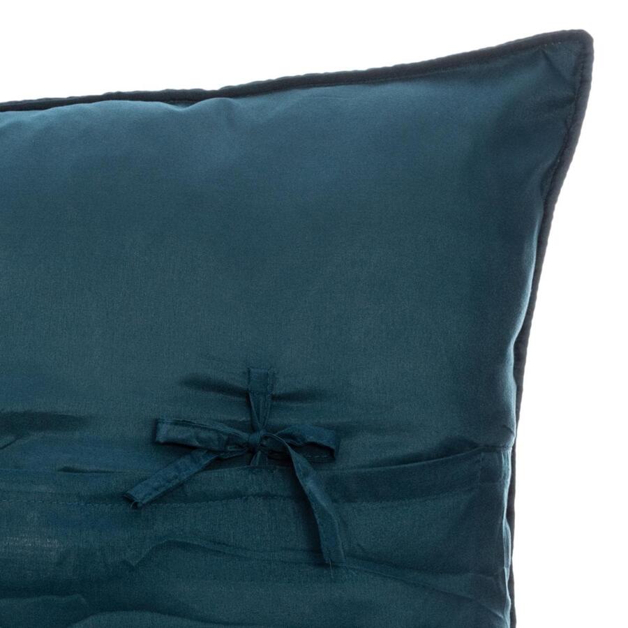 Couvre-lit et taies d'oreiller (240 x 260 cm) Dolce Bleu canard 5