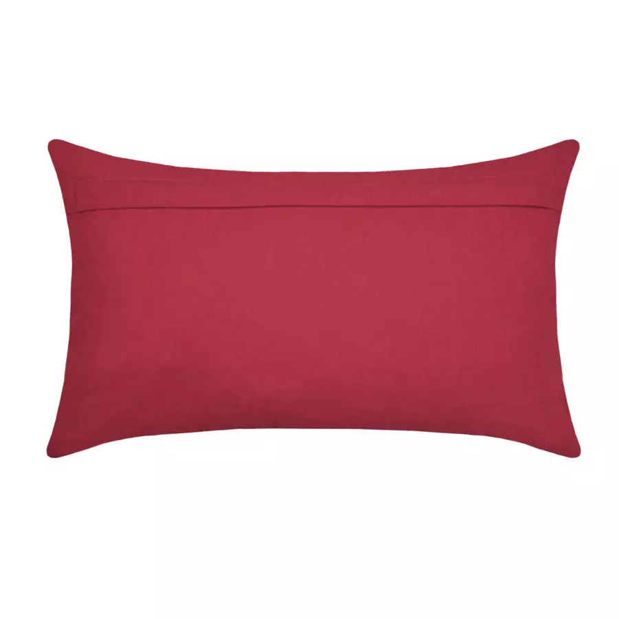 Coussin rectangulaire coton (50 cm) Marianne Rouge