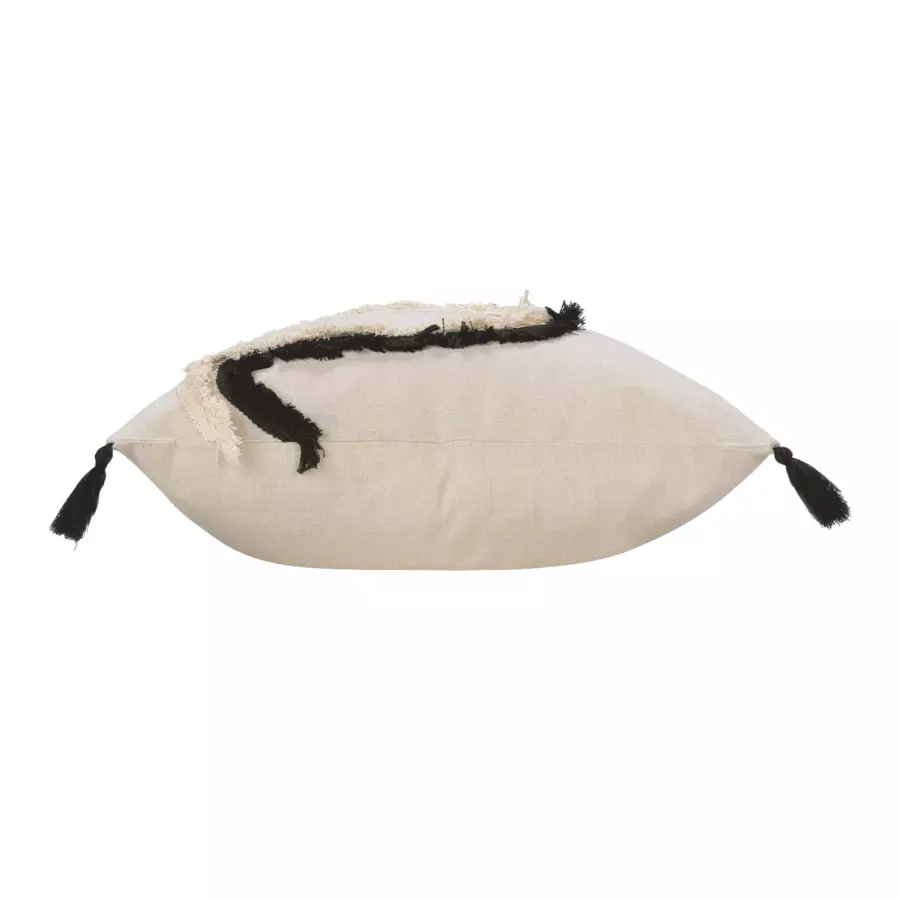 Coussin carré (40 cm) Malory Noir 