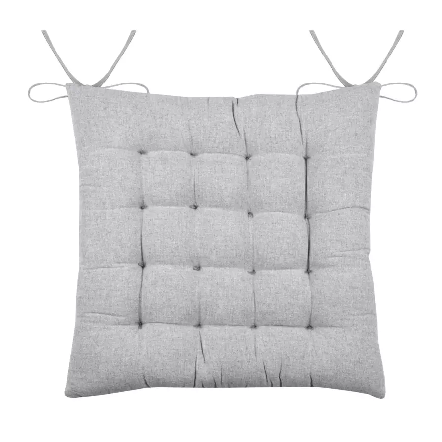 Coussin de chaise Ombeline Gris 4