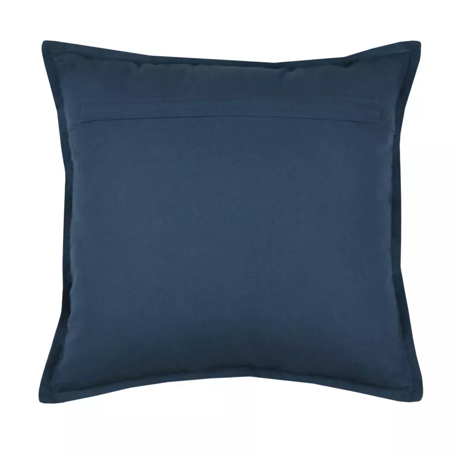 Coussin carré (40 cm) Houston Bleu 5