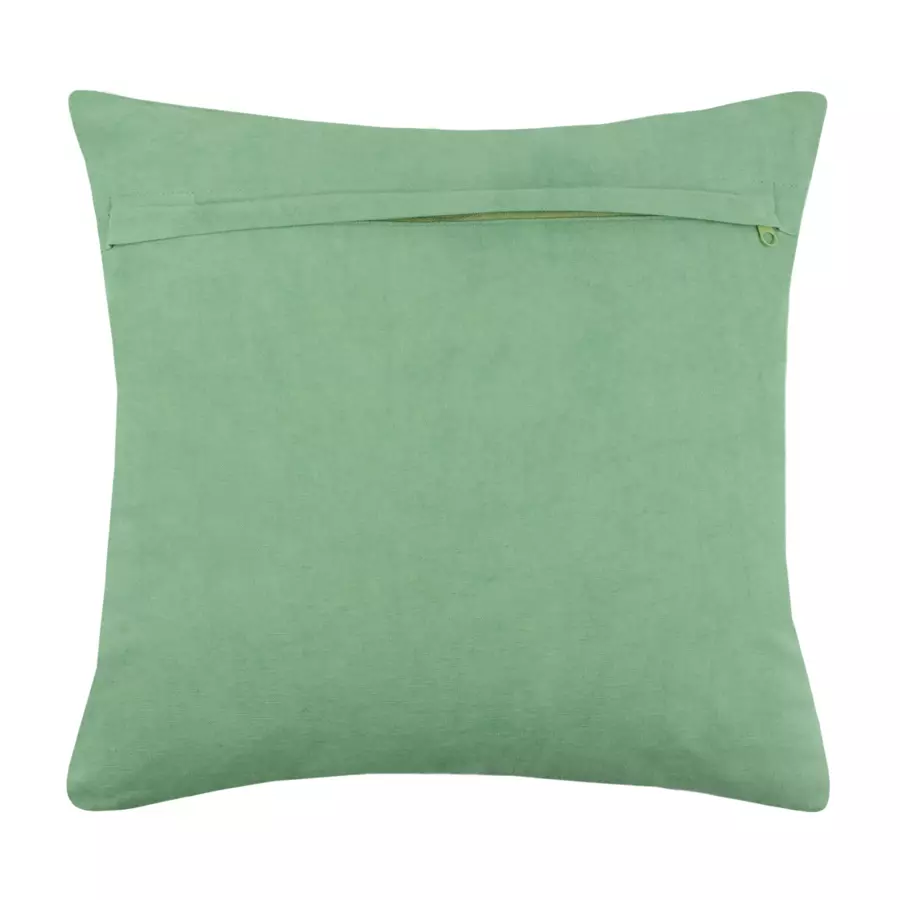 Coussin carré (40 cm) Tropika Vert émeraude 5