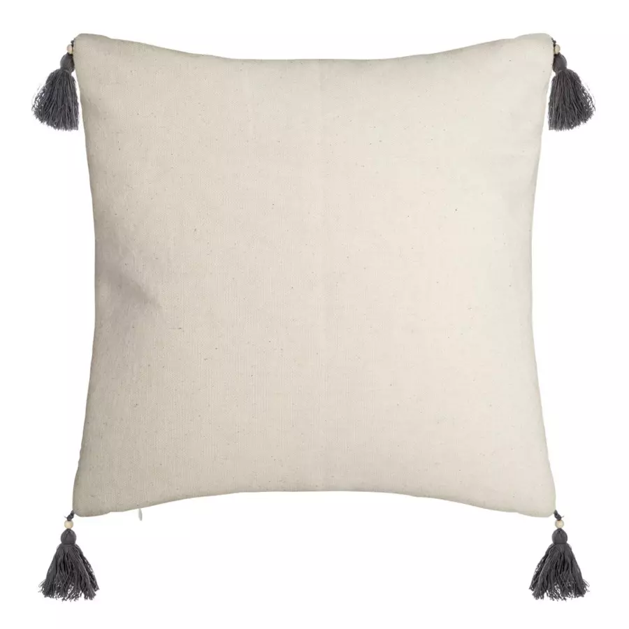 Funda para cojín (40 cm) Azteq Pampil Crudo 4