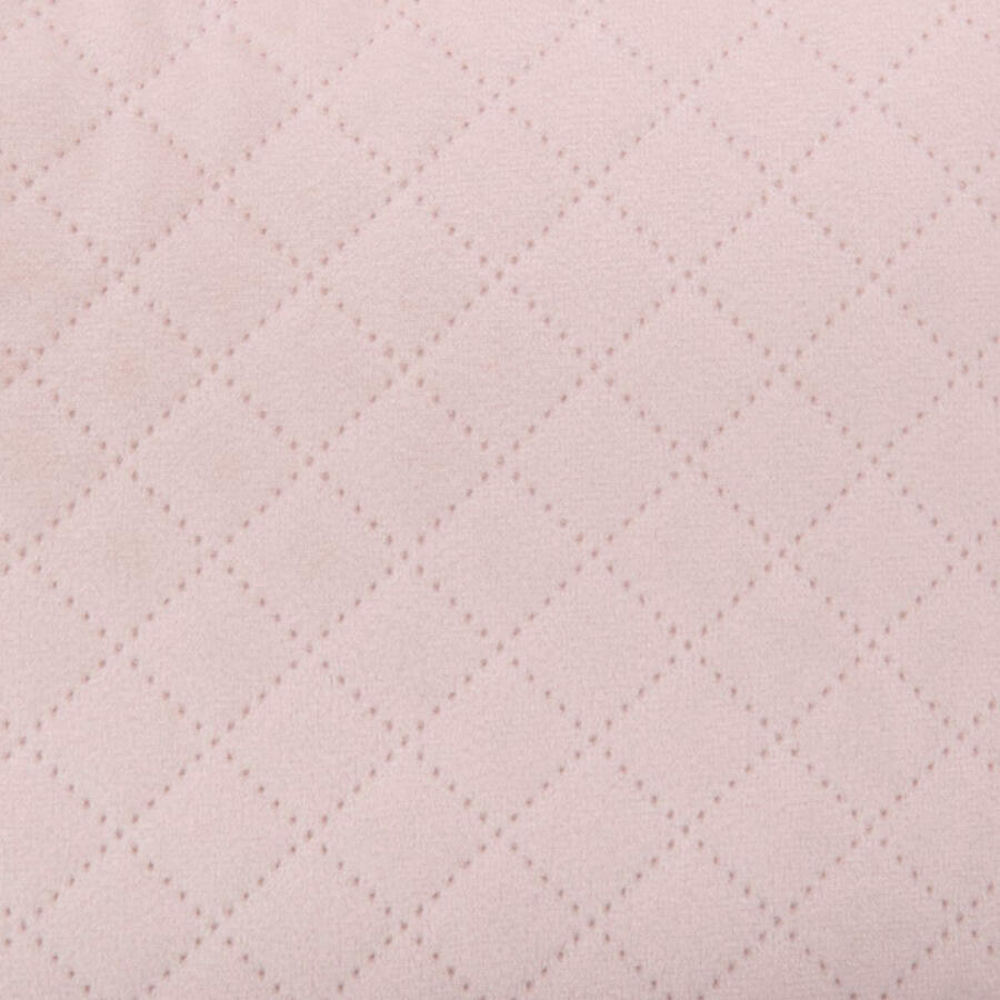 Cuscino quadrato velluto (40 cm) Dolce Rosa chiaro 4