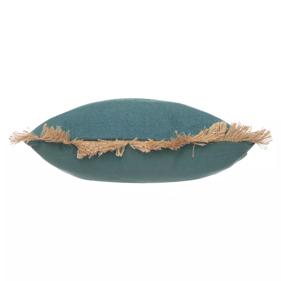 Cojín rectangular yute (58 cm) Bota Verde jade 5