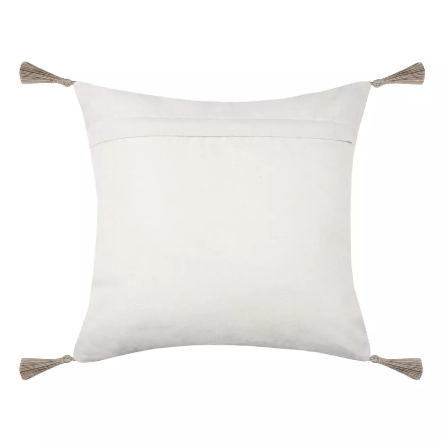 Coussin carré coton (40 cm) Sultan Marron 5