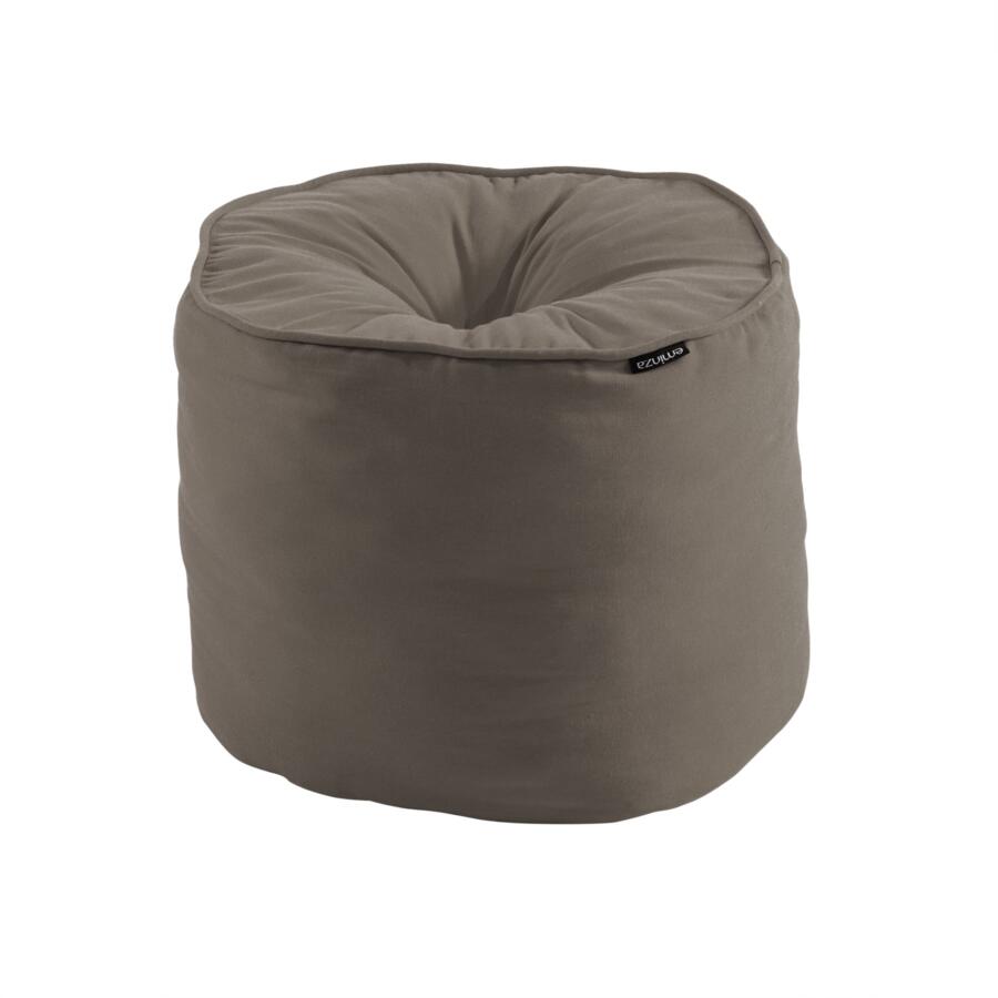 Poef rond (D40 cm) Pixel Taupe 4