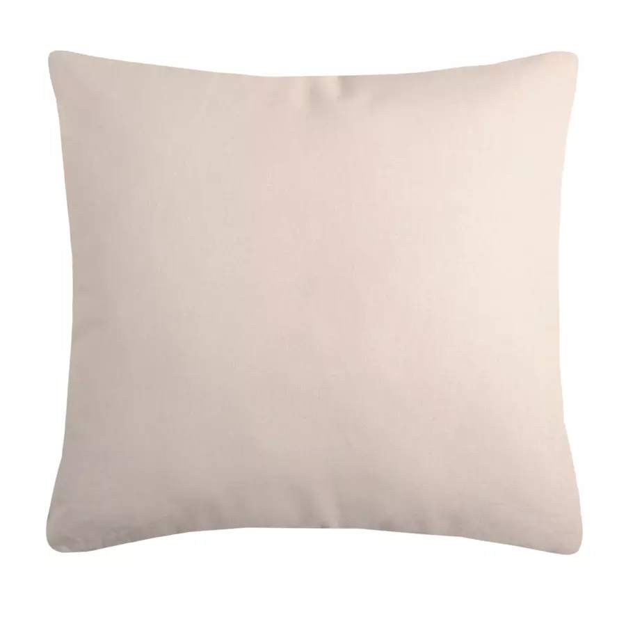 Coussin carré (50 cm) Duo Bleu canard 4