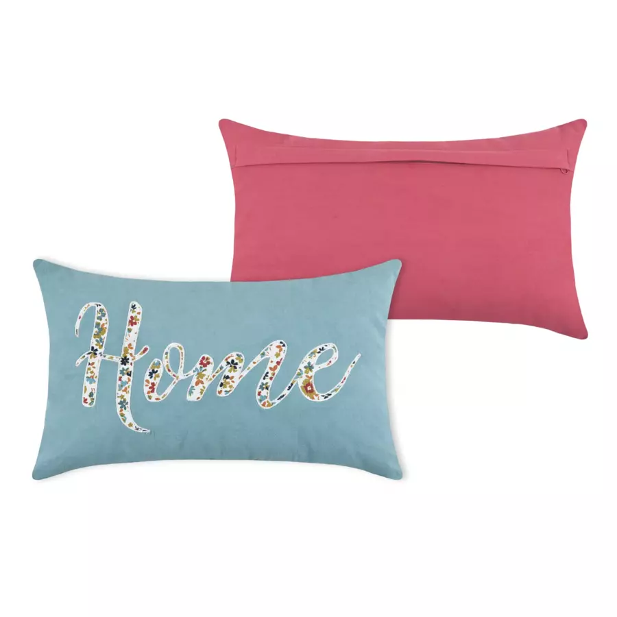 Coussin rectangulaire (50 cm) Amaryllis Bleu 4