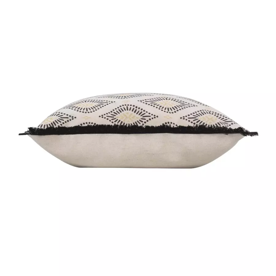 Coussin carré (45 cm) Oricia Noir