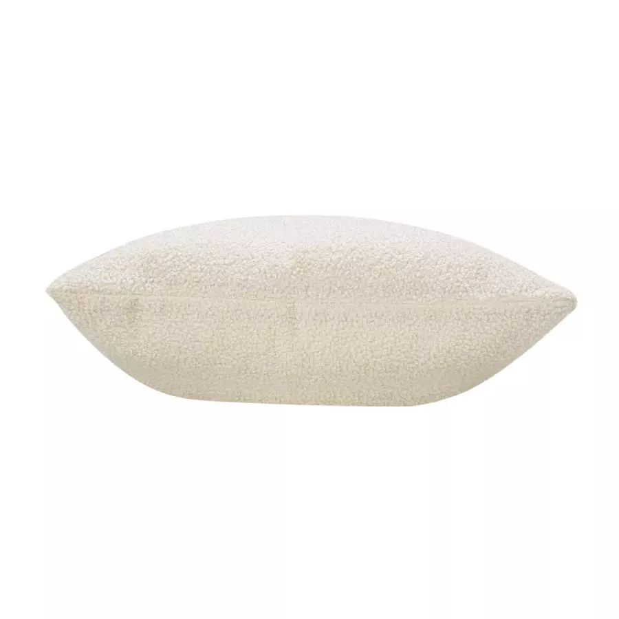 Kussen vierkant bouclette (45 cm) Wooly Ecru