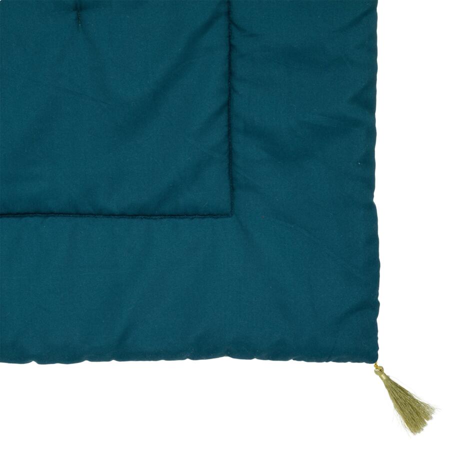 Bedloper fluweel (80 x 180 cm) Ozie Eendblauw