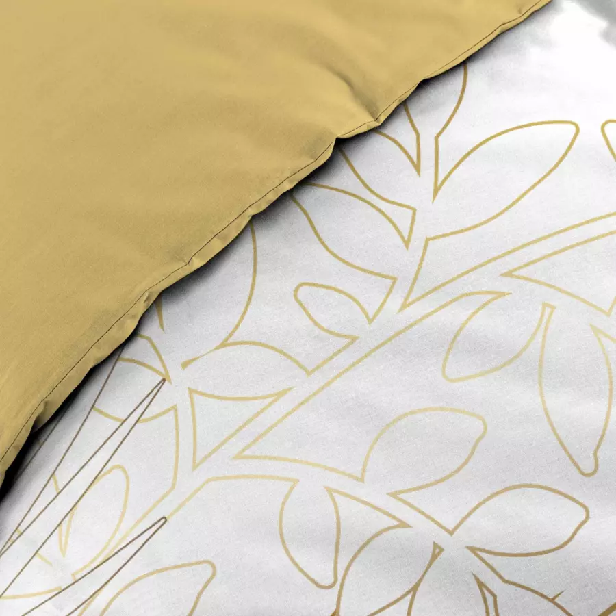 Funda Nórdica y dos fundas de almohada en algodón (260 cm) Strassy Blanco 4