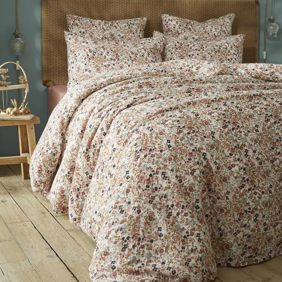 Funda para almohada cuadrada gasa de algodón (60 cm) Capucine Multicolor 4