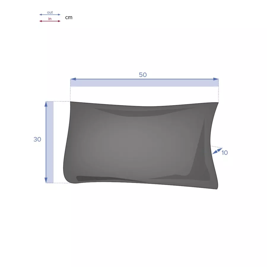Coussin rectangulaire (50 cm) Korai Jaune moutarde 4
