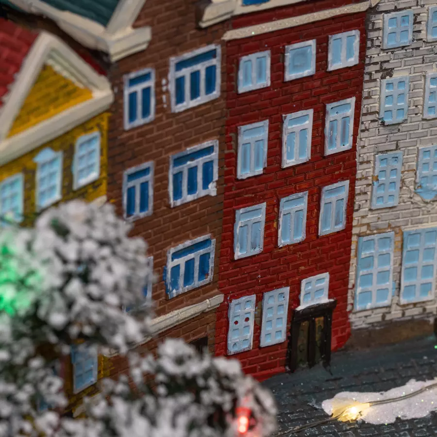 Village de Noël lumineux et musical Amsterdam 5