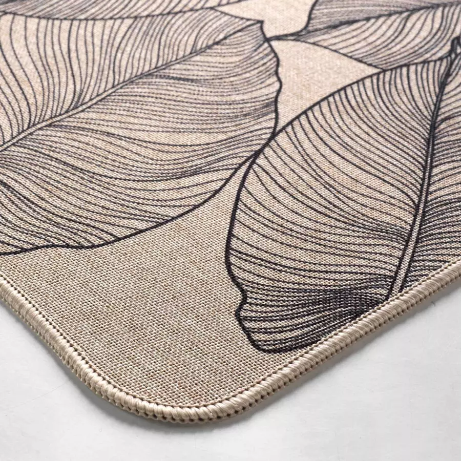 Rutschfester Läufer (120 cm) Jade Beige 4