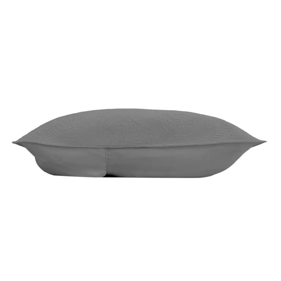 Funda de cojín (40 cm) Romane Gris antracita 4
